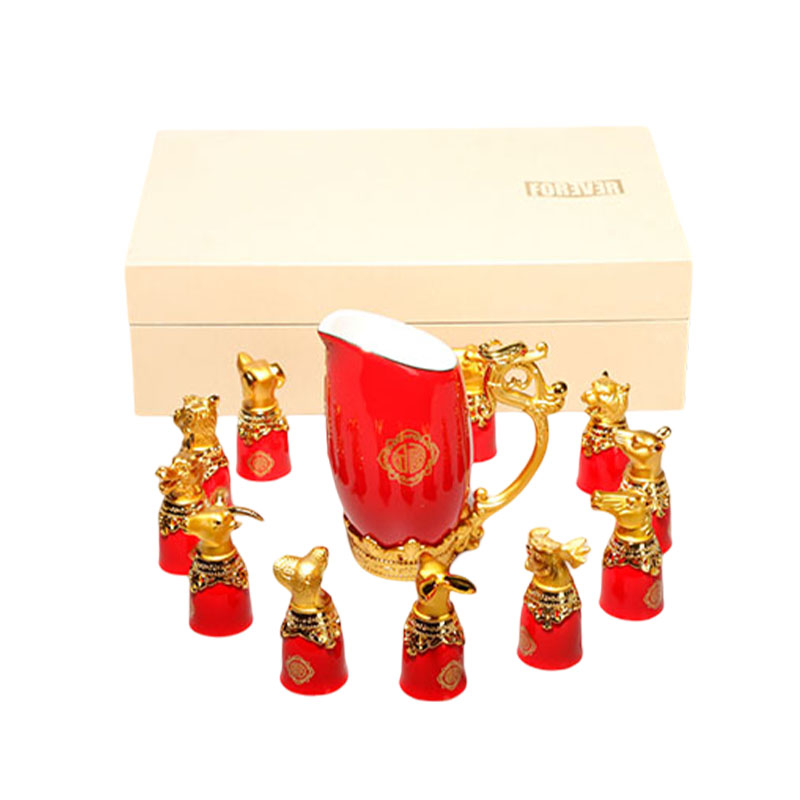 Zinc Alloy Wine Glass
